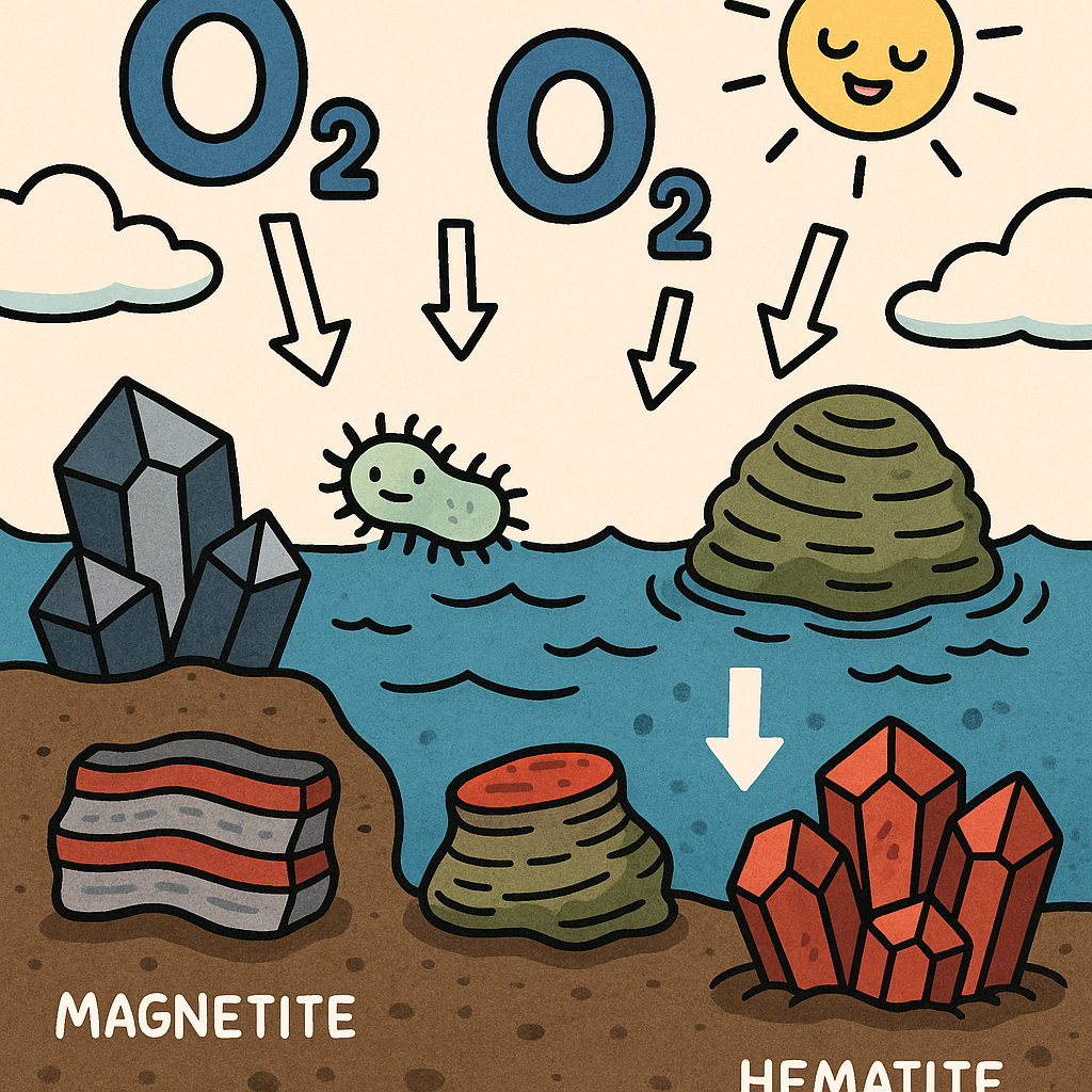 산소 혁명과 광물의 대폭발