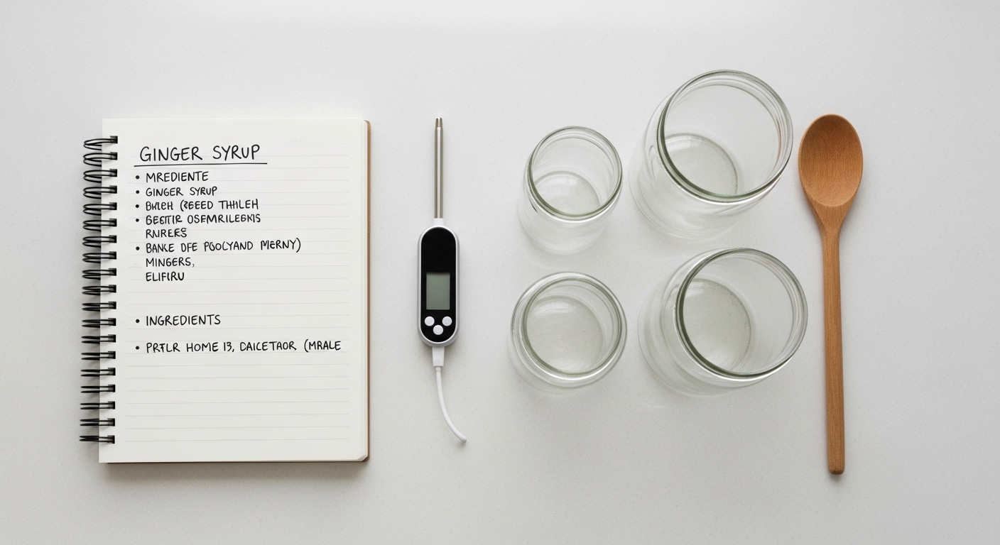 생강청 만드는법