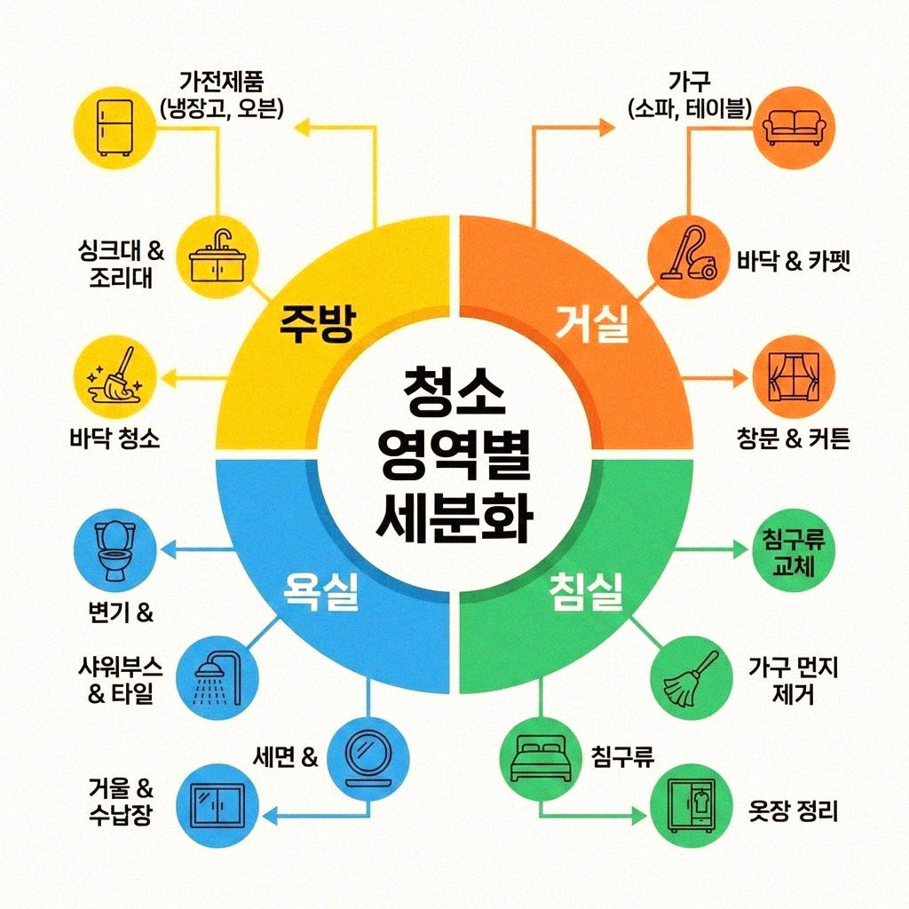 월간 청소 스케줄 똑똑하게 만드는 법