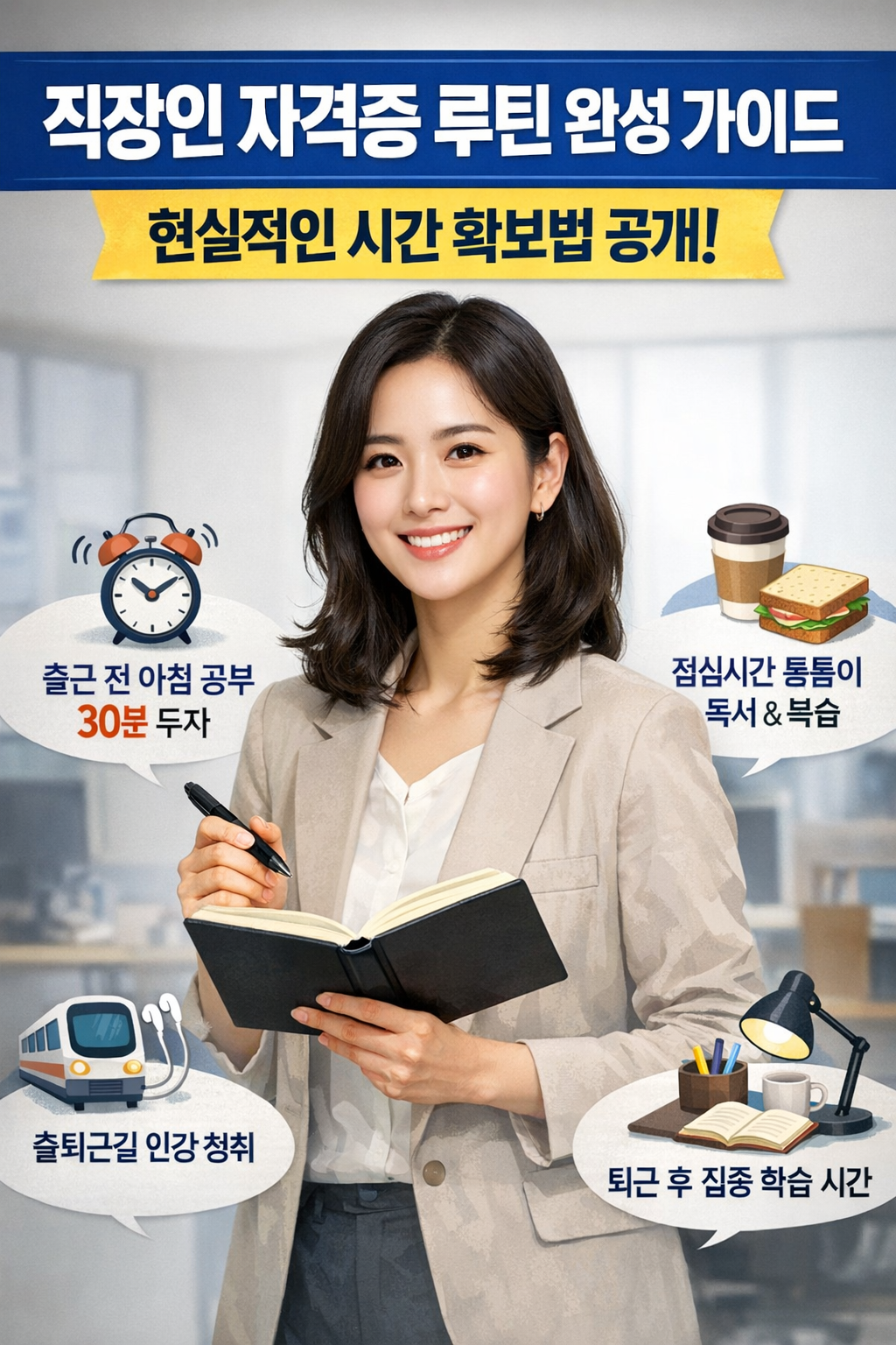 직장인 자격증 루틴 완성 가이드