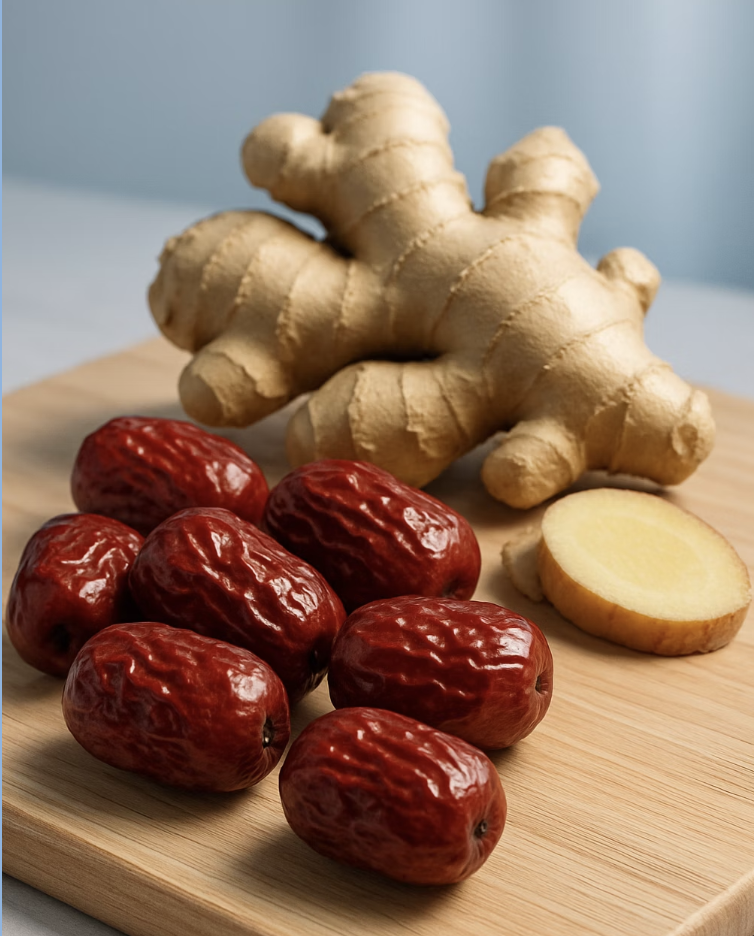 따뜻한 온기를 더하는&amp;#44; 대추와 생강