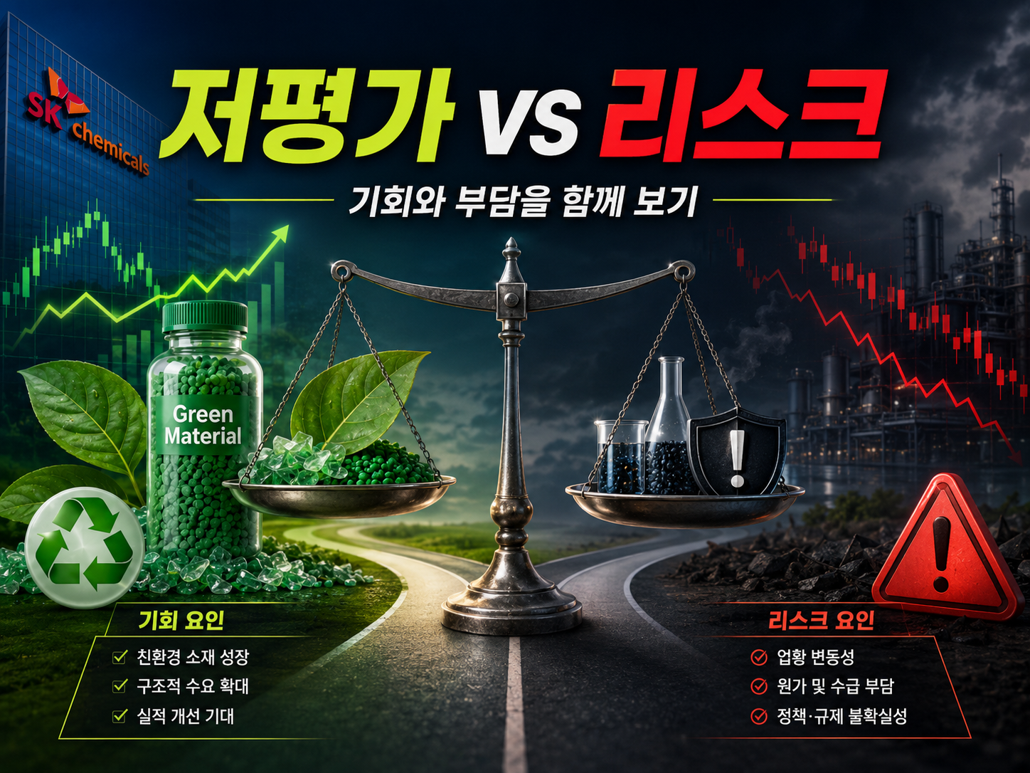 SK케미칼 주가 왜 이렇게 빠졌나 3만원대에서 봐야 할 저평가&middot;그린소재&middot;SK바사 리스크 총정리 (1)