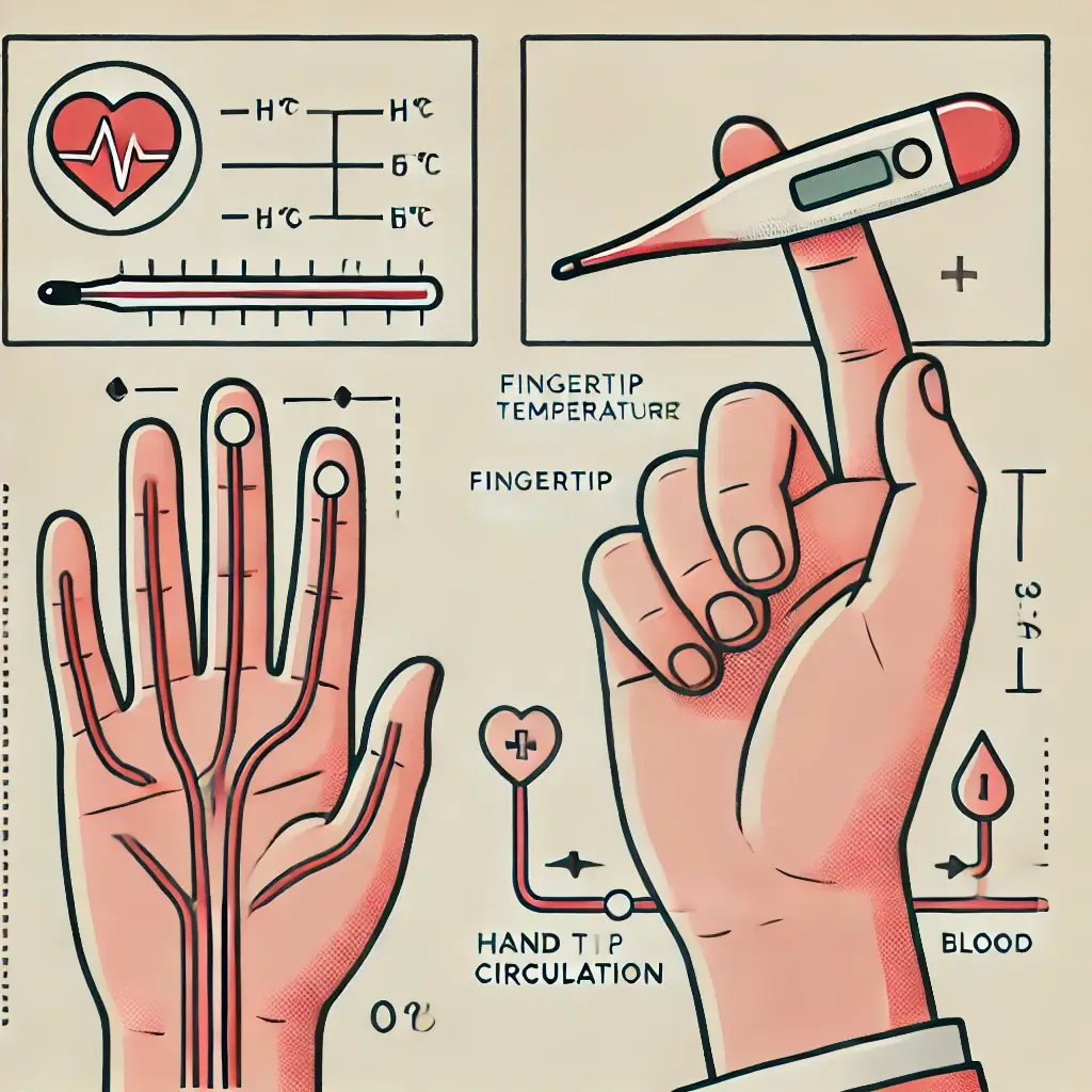 손끝 체온이 건강을 나타내는 지표가 될 수 있는 이유
