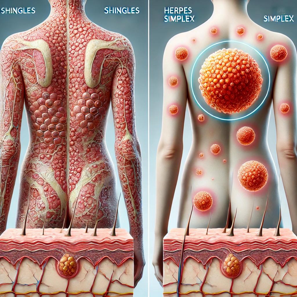 대상포진 단순 포진