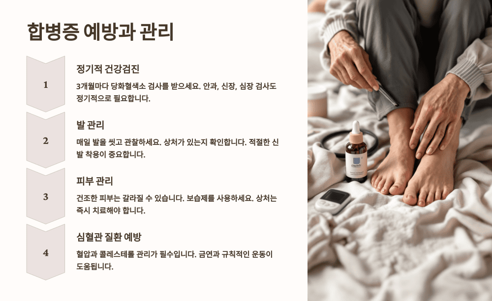 합병증 예방과 관리