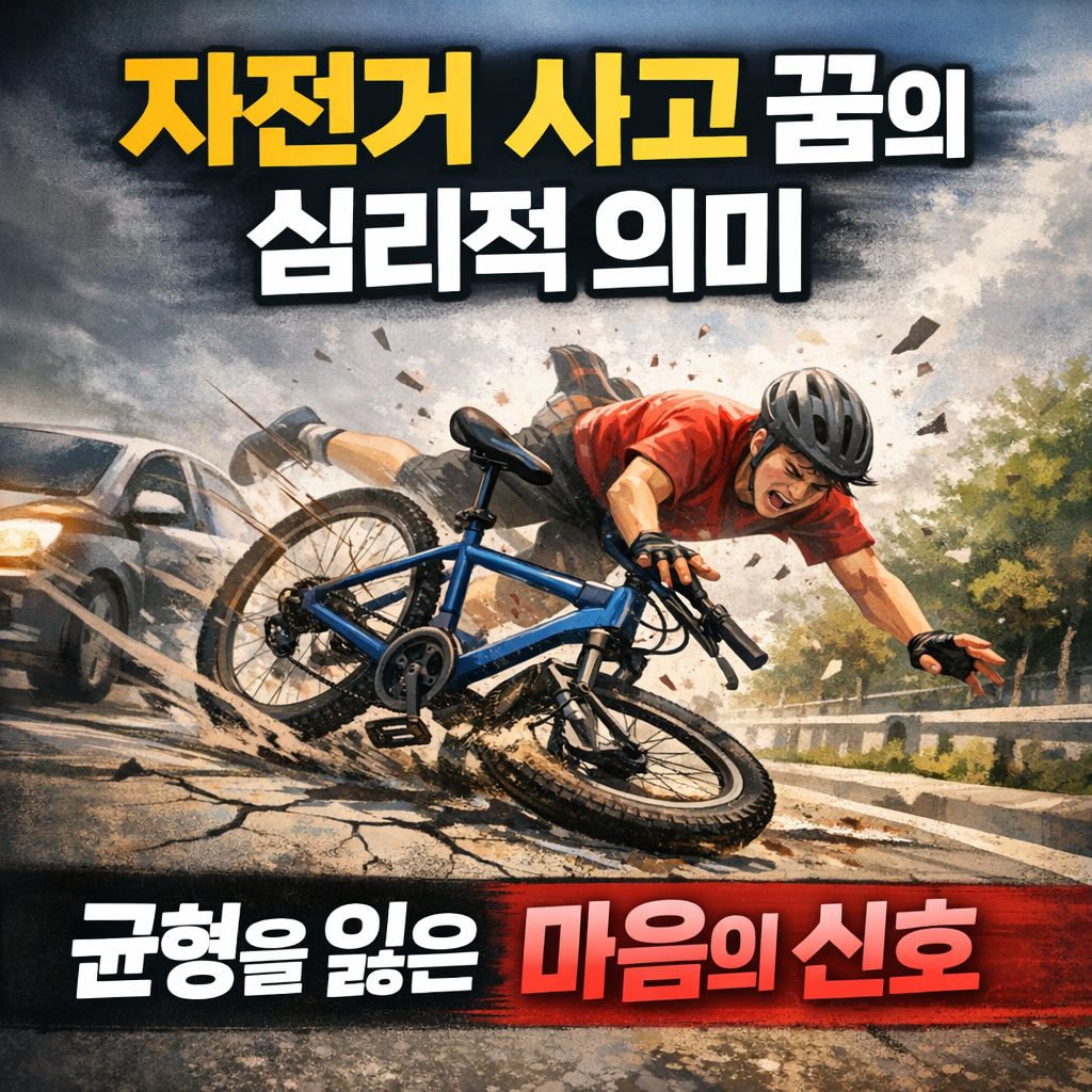 자전거 사고 꿈