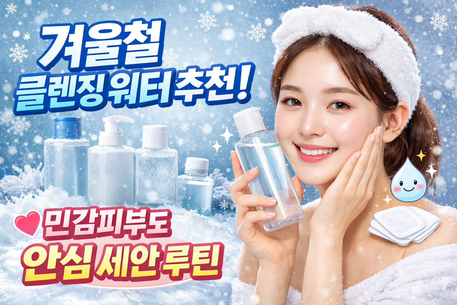 겨울철 클렌징 워터