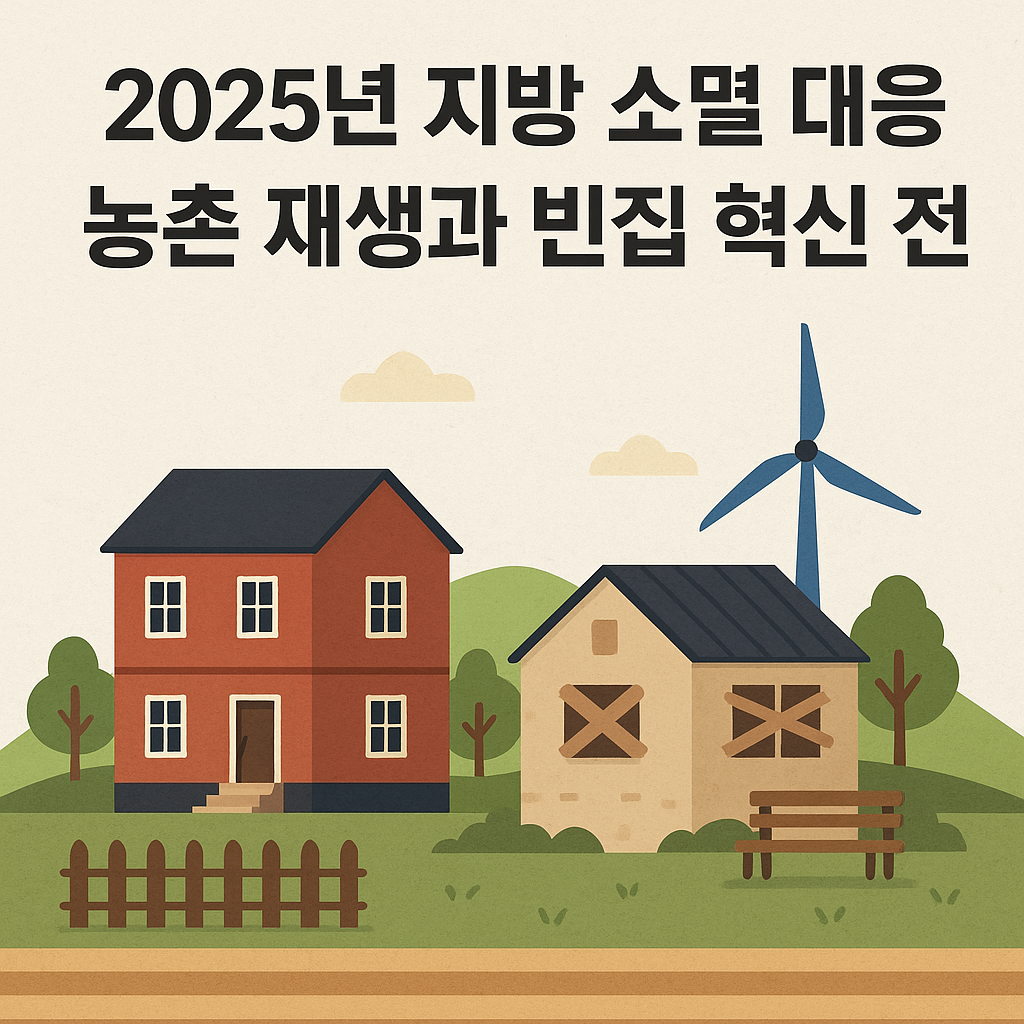 지방 소멸 대응 : 농촌 재생과 빈집 혁신 전략