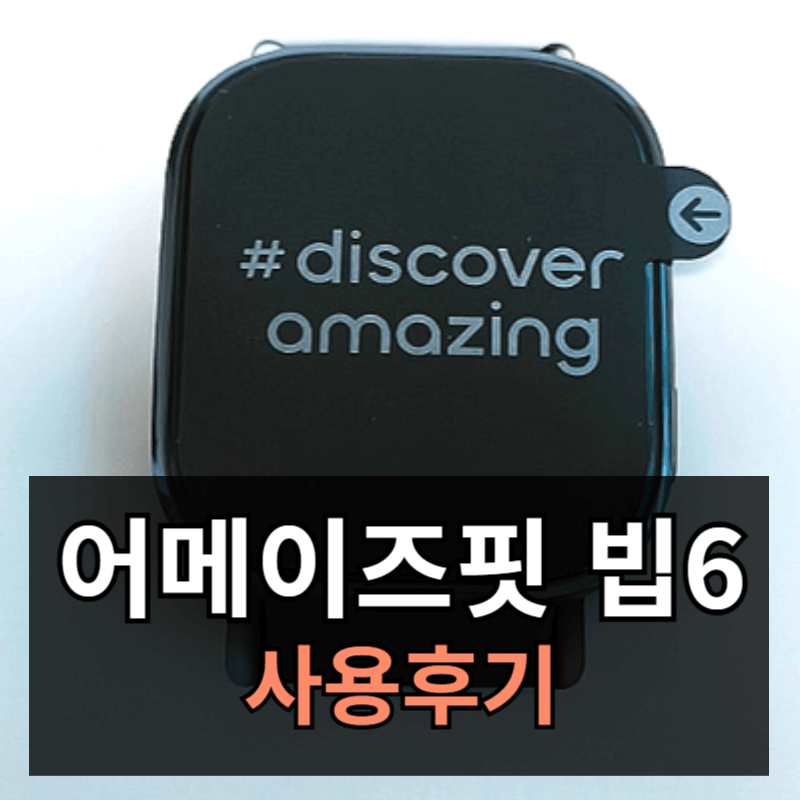 어메이즈핏 빕6 사용 후기ㅣ실사용 장점 단점
