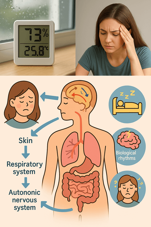 왜 습한 집에서 살면 더 피곤할까?|의사들이 알려주지 않는 습도와 생체 리듬의 진실