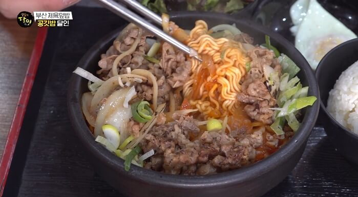 짬뽕불백정식