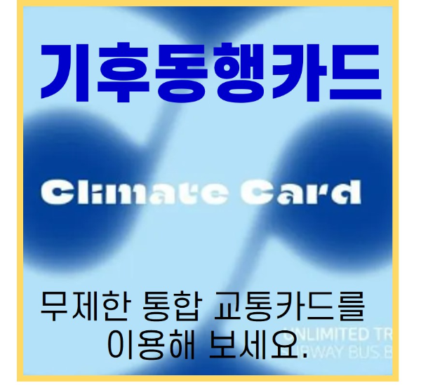 기후동행카드