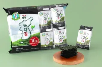 지도표 성경김 녹차김 선물세트 도시락김 맛 내돈내산 리뷰_7