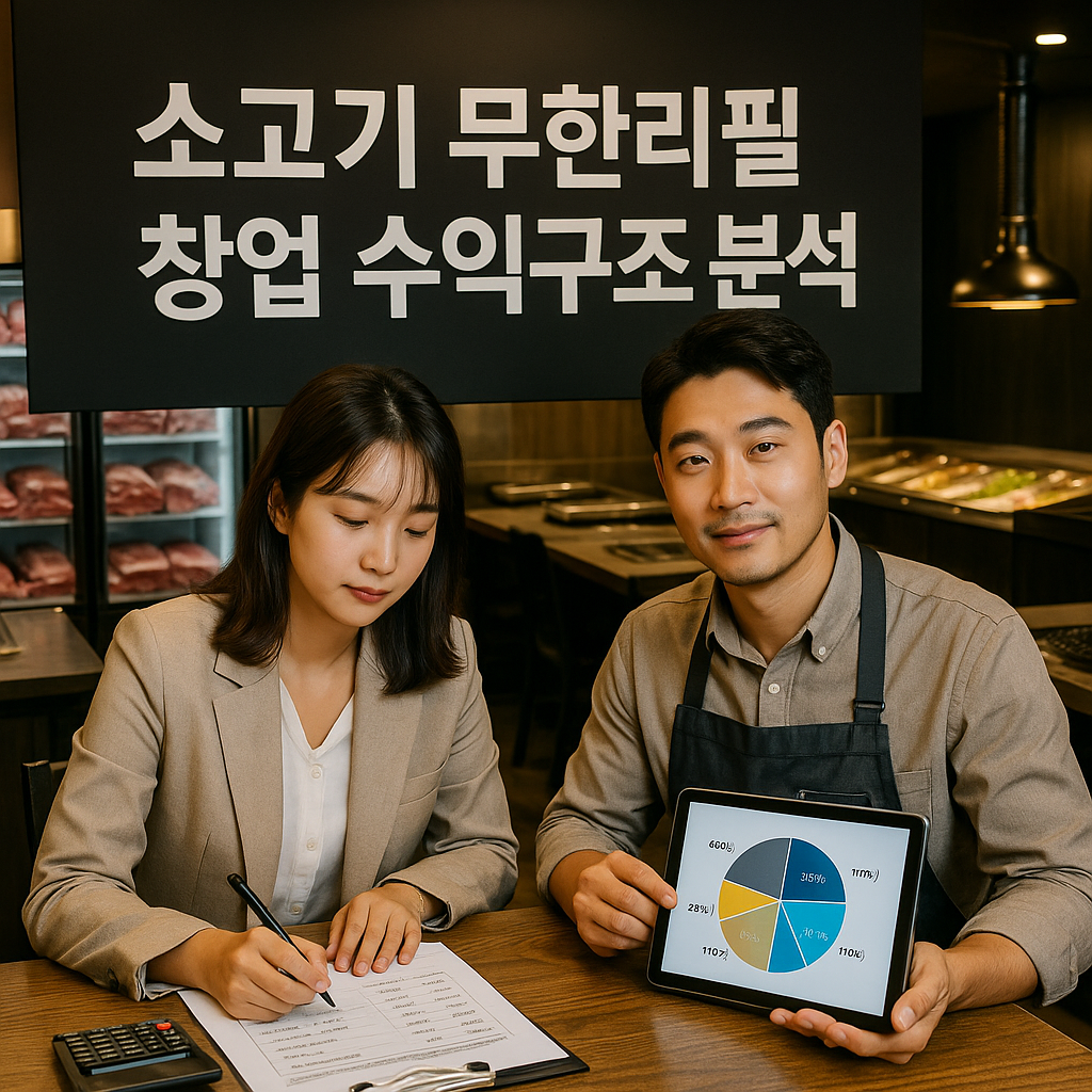 소고기 무한리필 창업 수익구조 분석