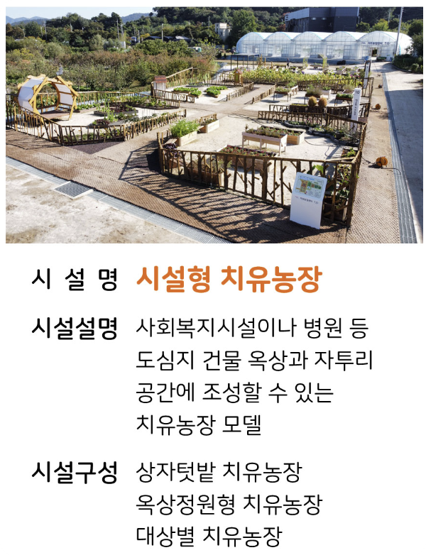 서울시 농업기술센터 시설형 치유농장