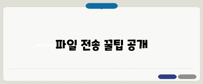 카카오톡 파일 전송 용량 제한 해제 꿀팁