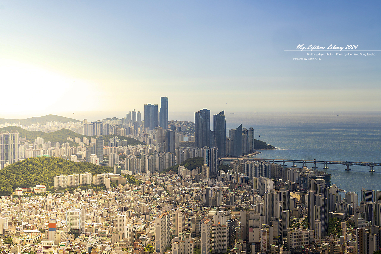 부산 황령산 황령산봉수대 전망대