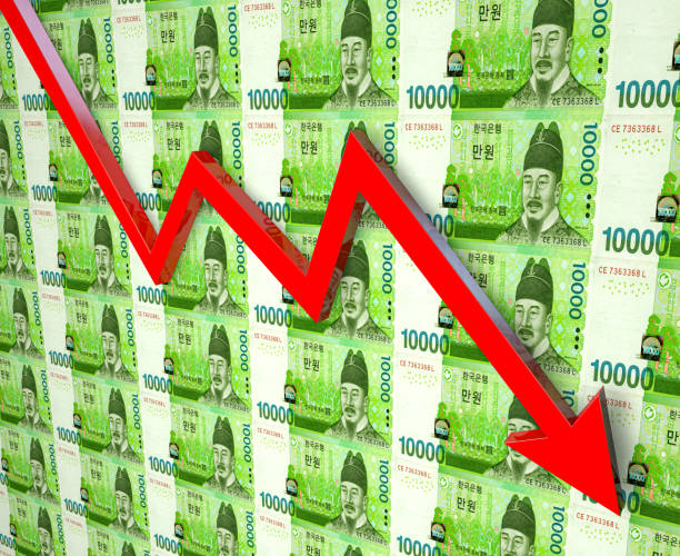 원화 약세 사진