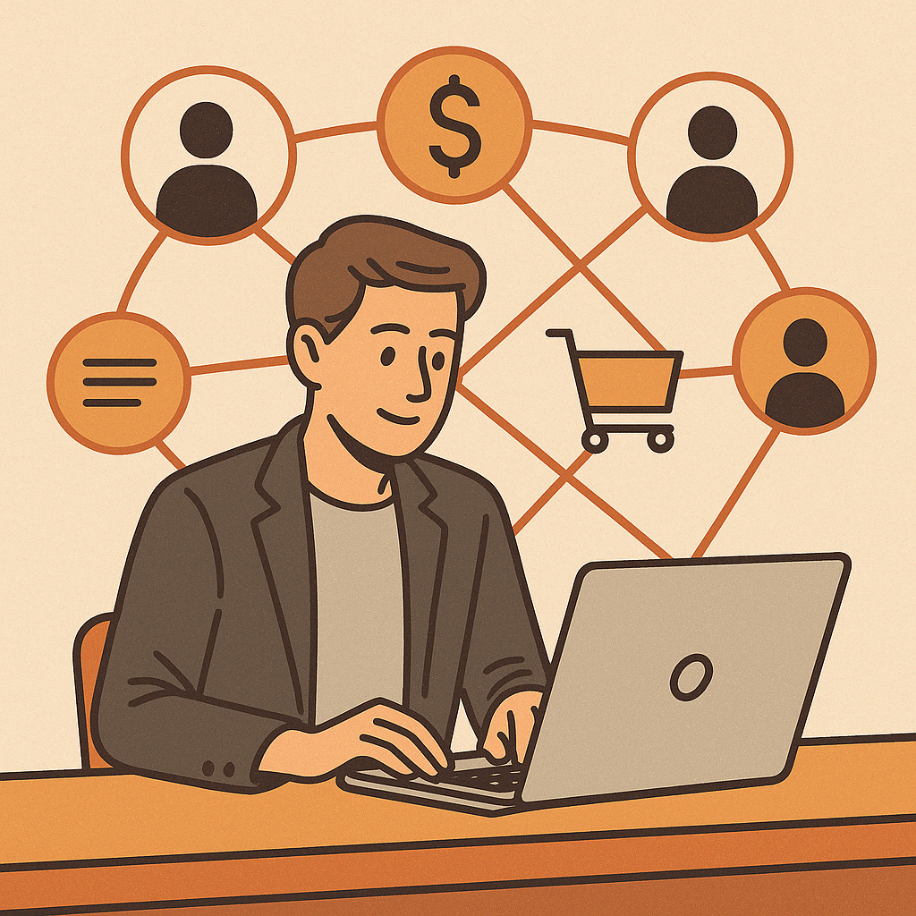 온라인 중개업으로 돈 버는 법에 관한 이미지