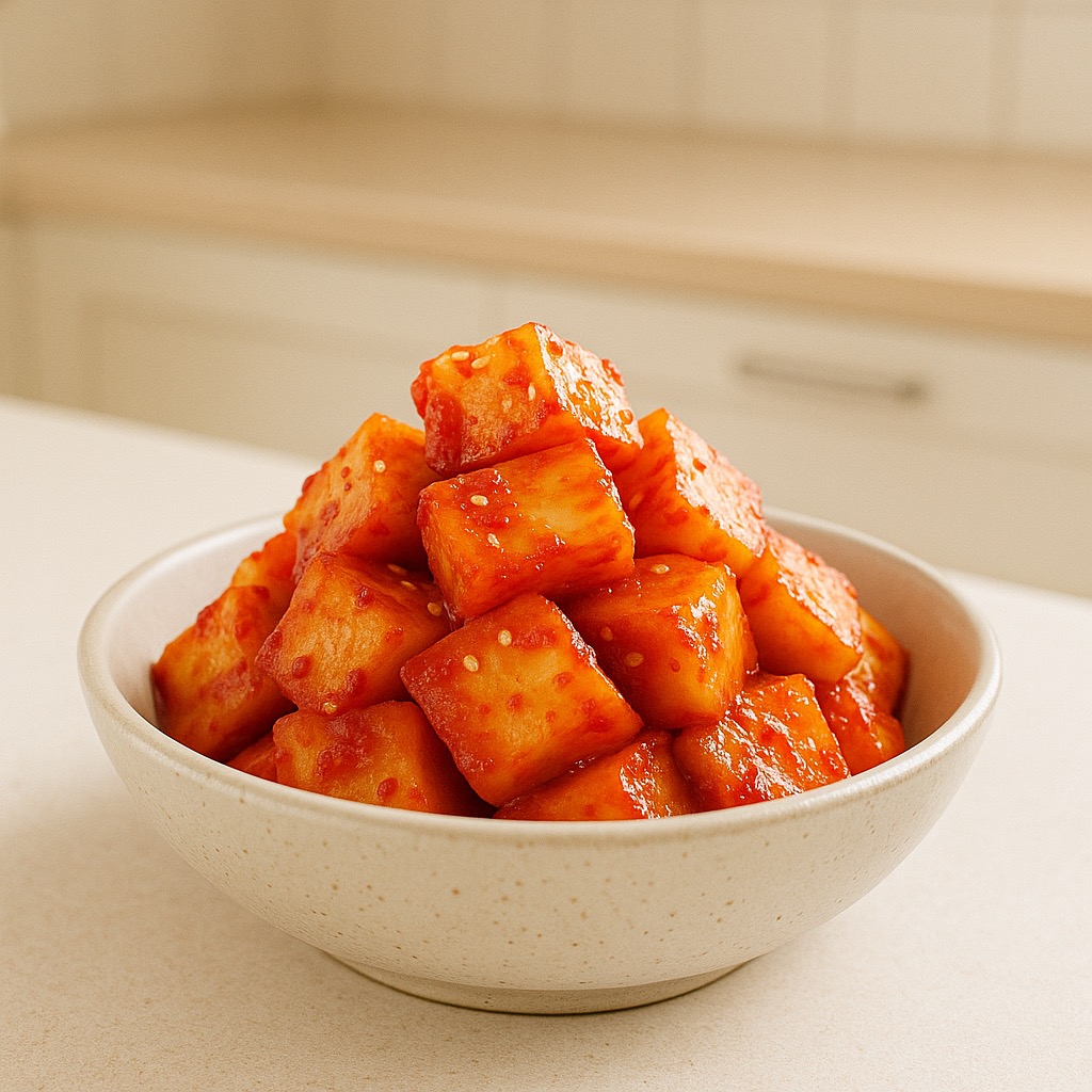 석박지 깍두기 담그는 법 &ndash; 아삭함 오래가는 양념 황금비율