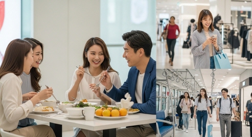 소비 진작 캠페인 현수막