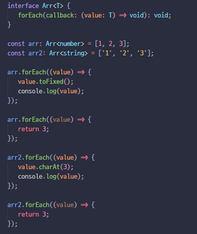 typescript-generic-foreach