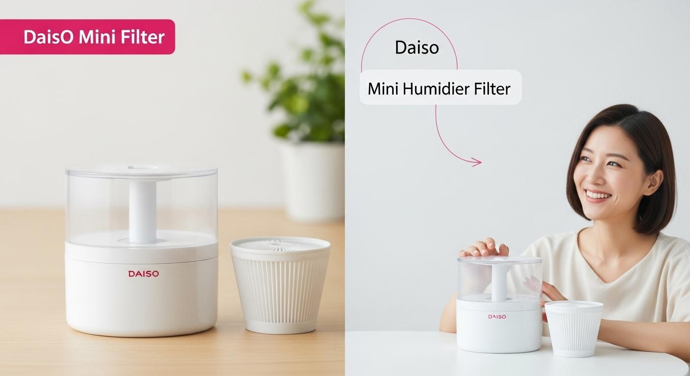 다이소 미니가습기 필터