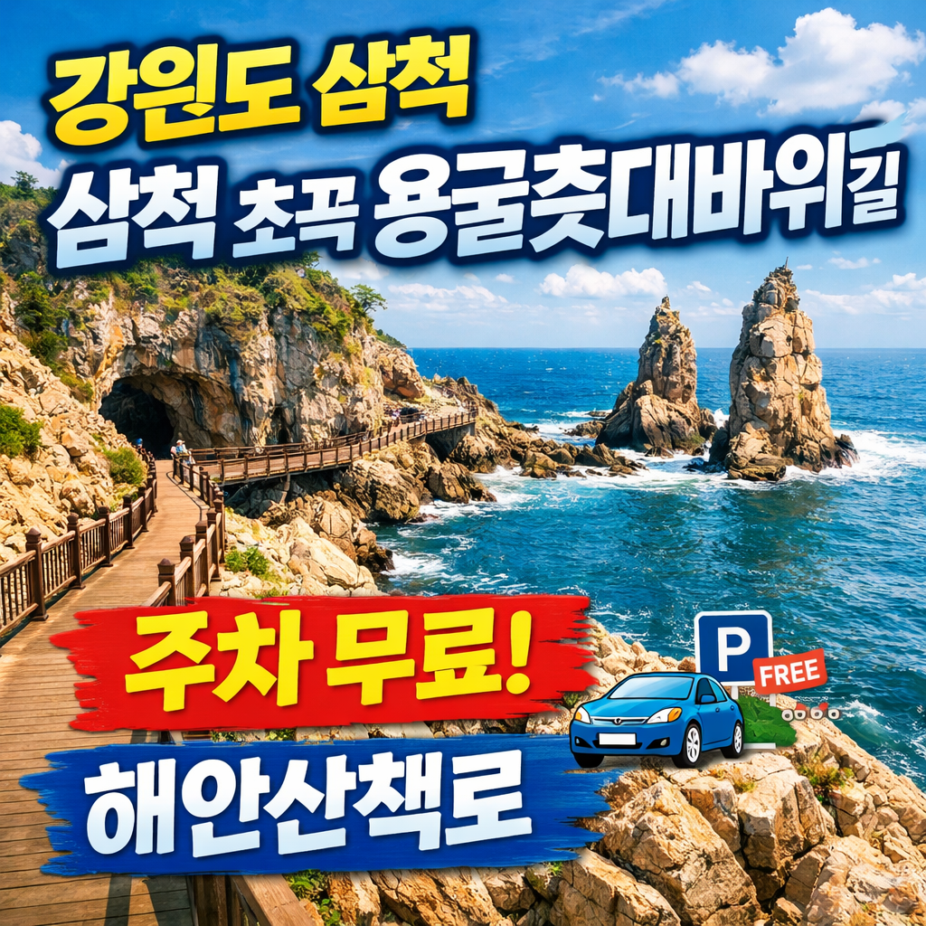 삼척 초곡 용굴촛대바위길 여행 전 꼭 알아야 할 5가지 (주차·코스 총정리)