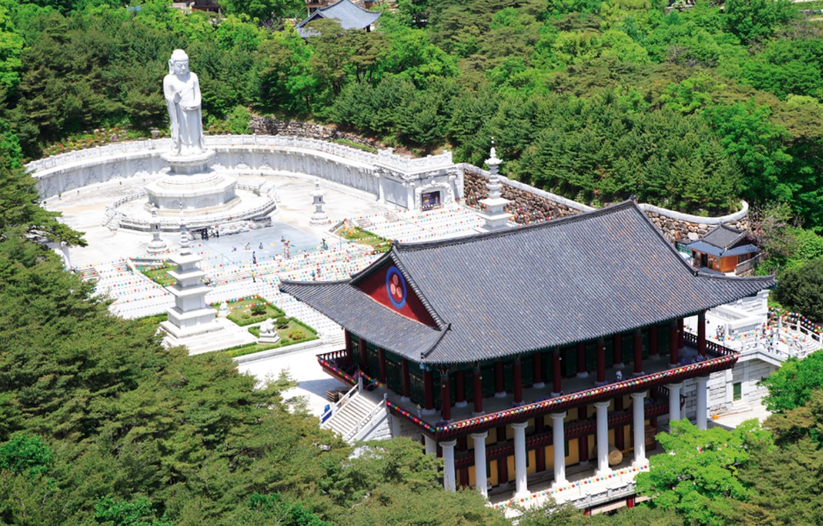 동화사-항공샷