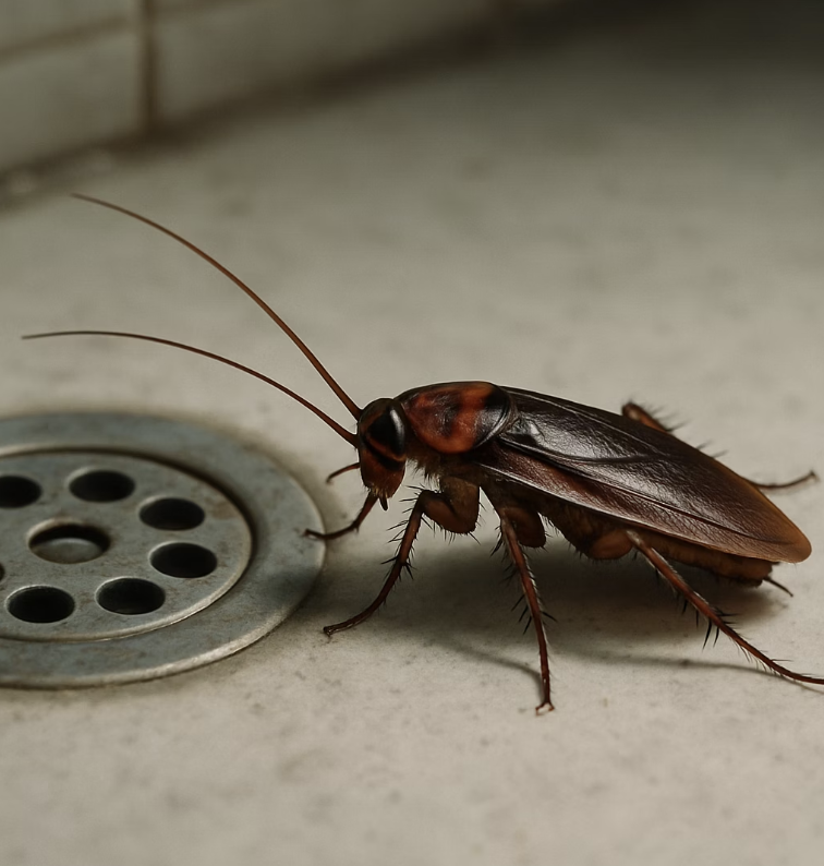 압도적인 크기의 불청객, 미국바퀴