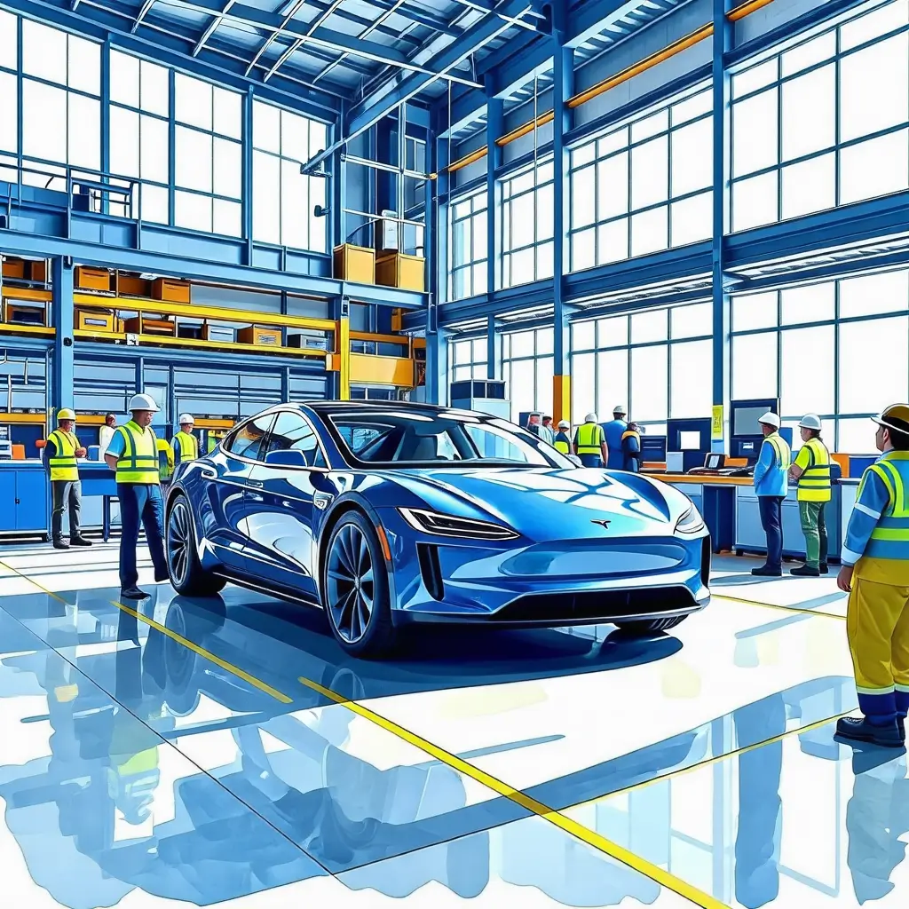 전기차량 제조사 이미지