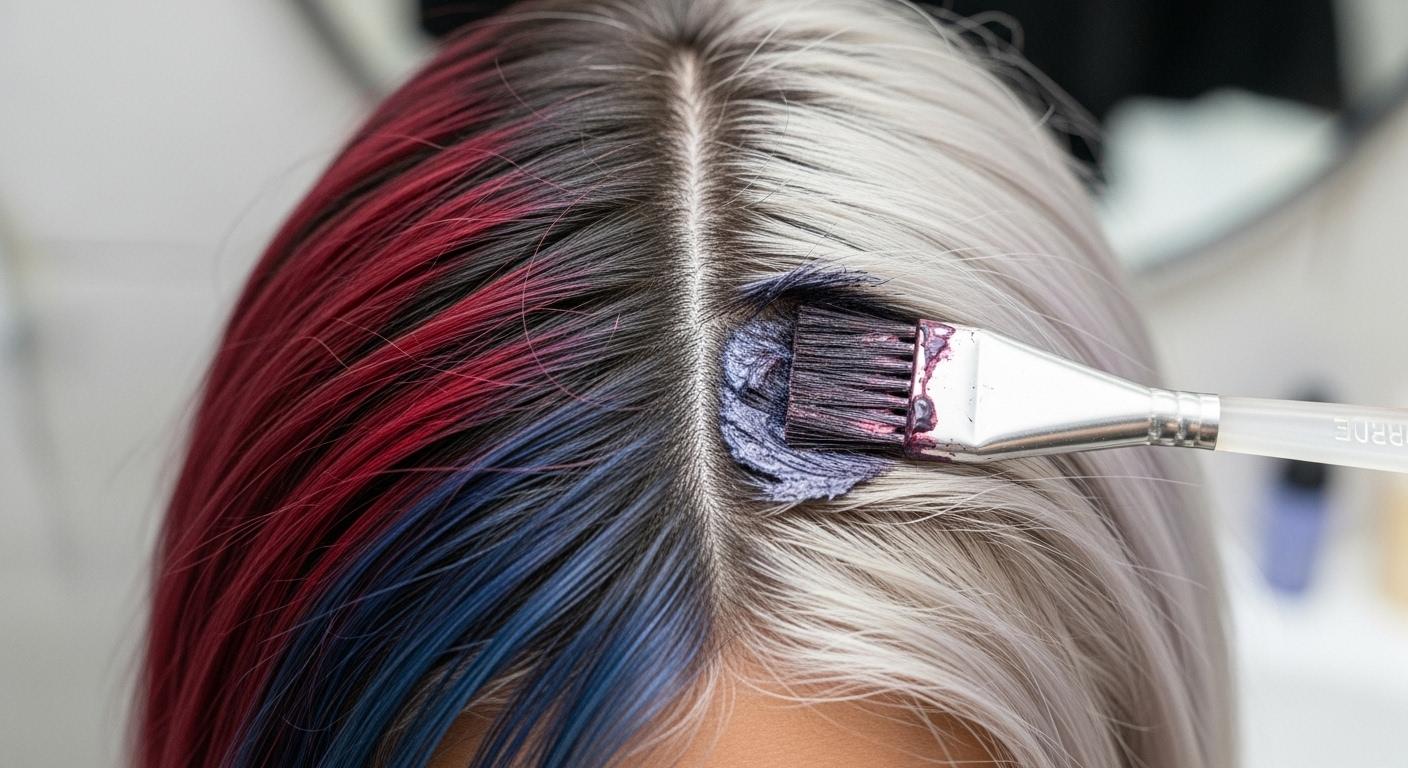 새치 뿌리염색 셀프