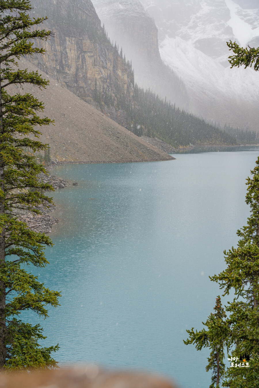 캐나다 모레인 호수