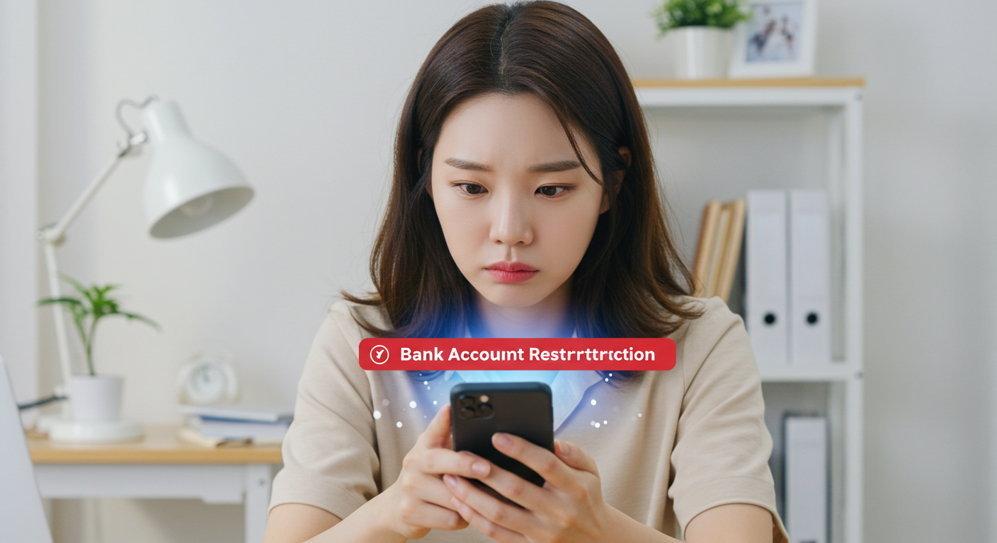 전자금융거래제한&amp;#44; 통장정지&amp;#44; 이의제기