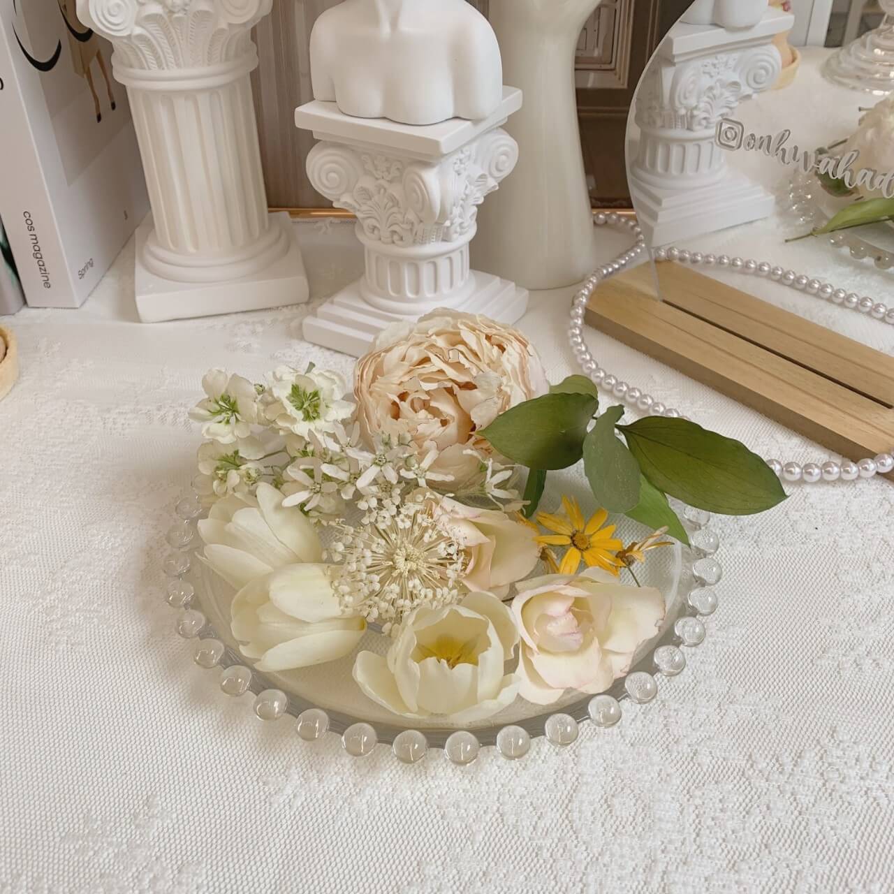 공방 온화하다 부케말리기 캔들 선물 후기