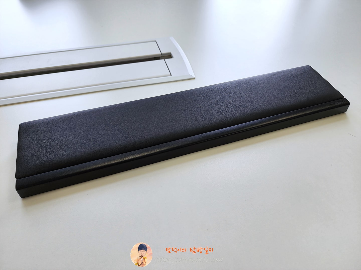 Hagibis 키보드 손목 받침대 패드 인체공학 부드러운 메모리 폼 지원 탁상용 보관함 쉬운 타이핑 통증 완화 사무용 가정용