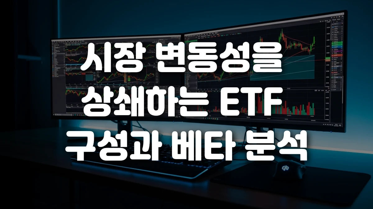 시장 변동성을 상쇄하는 ETF 구성과 베타 분석