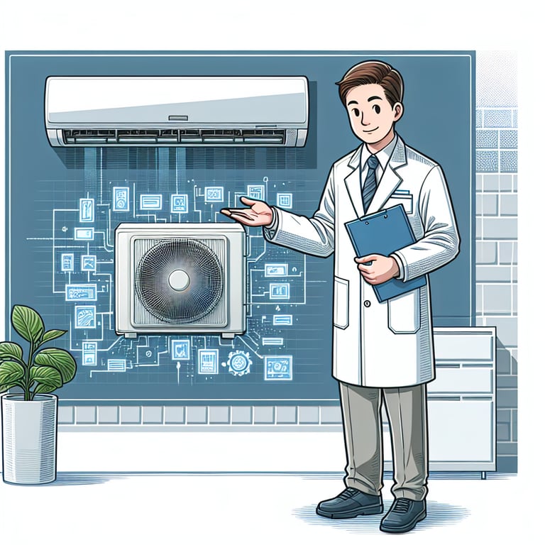 캐리어 에어컨 표시등&middot;아이콘의 의미 해석