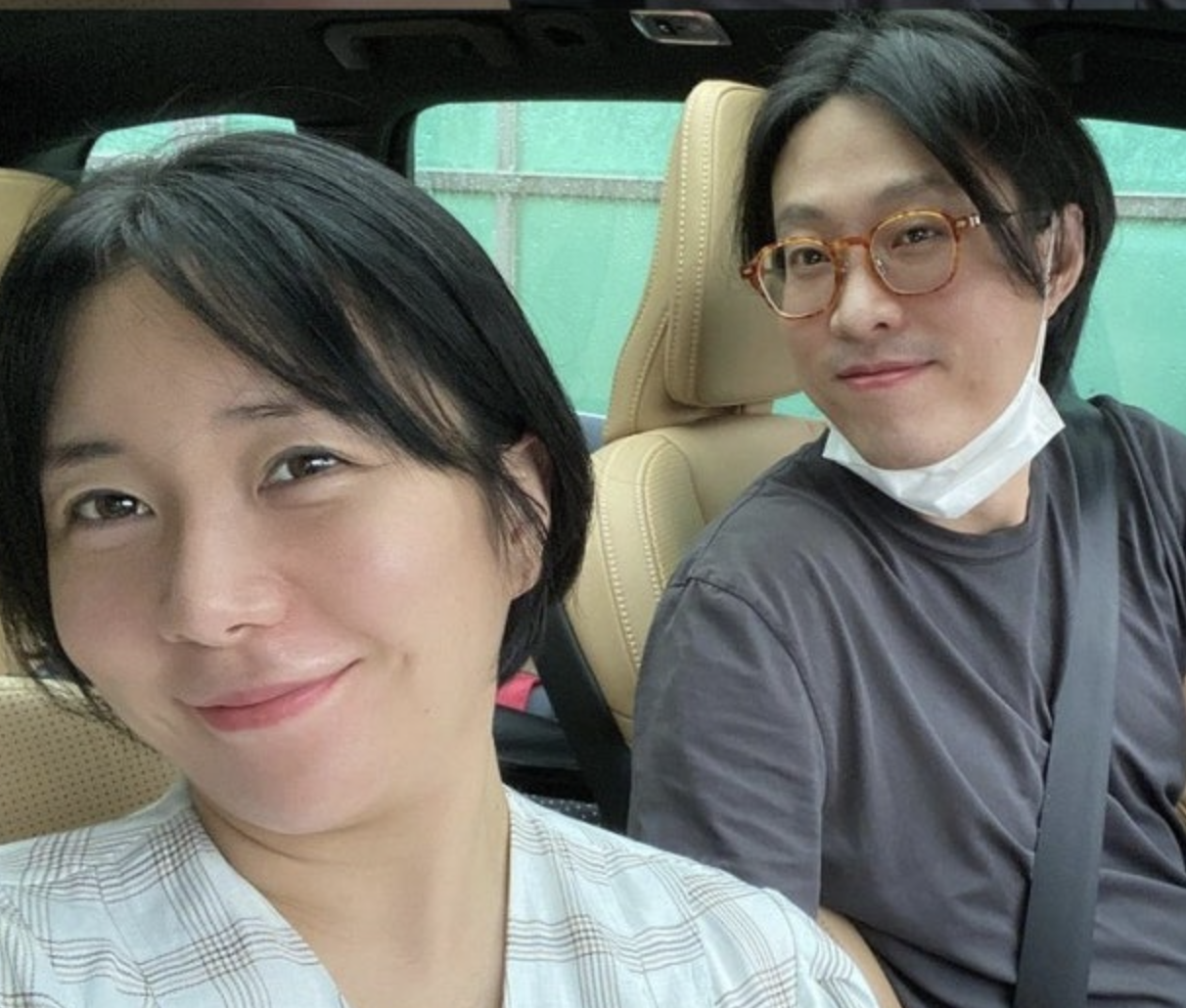 남편 오경주와 함께한 허안나 인스타그램 사진