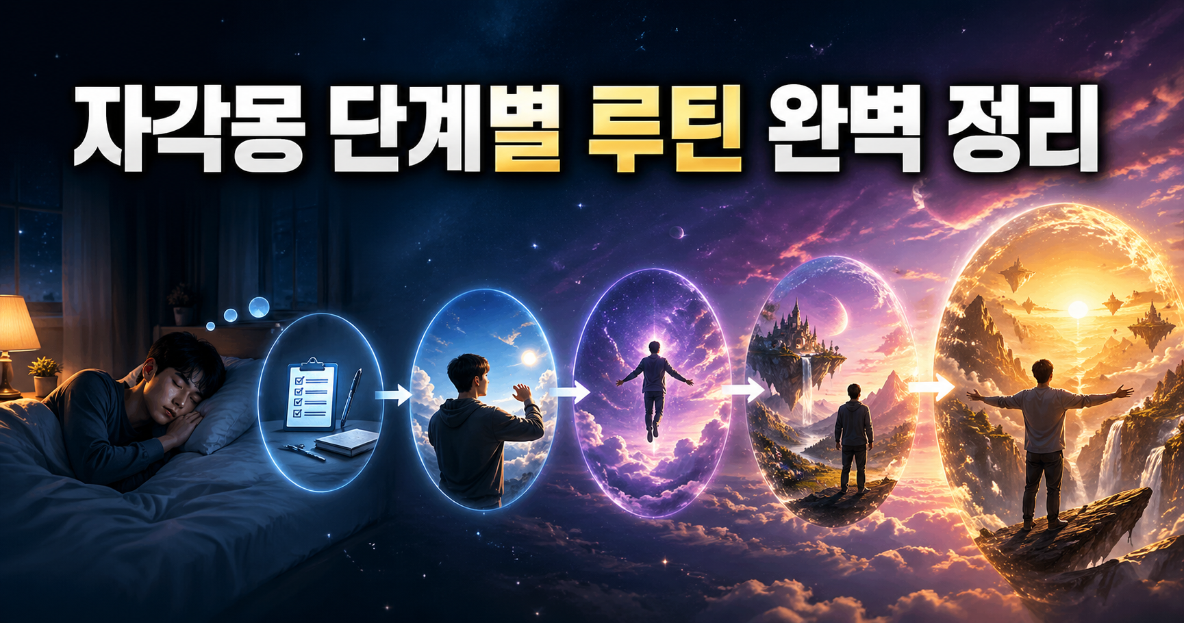 자각몽 단계별 루틴