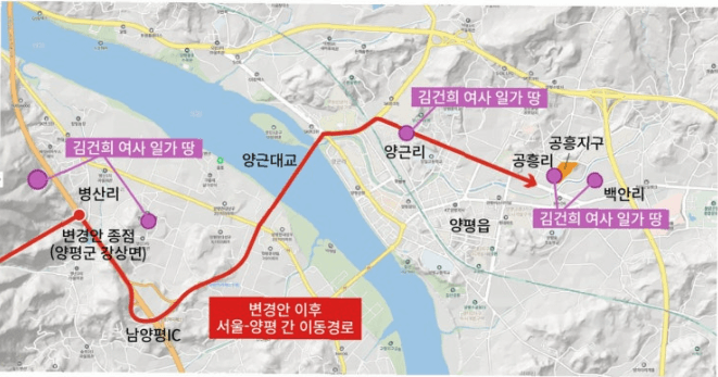 양평고속도로 특혜 의혹