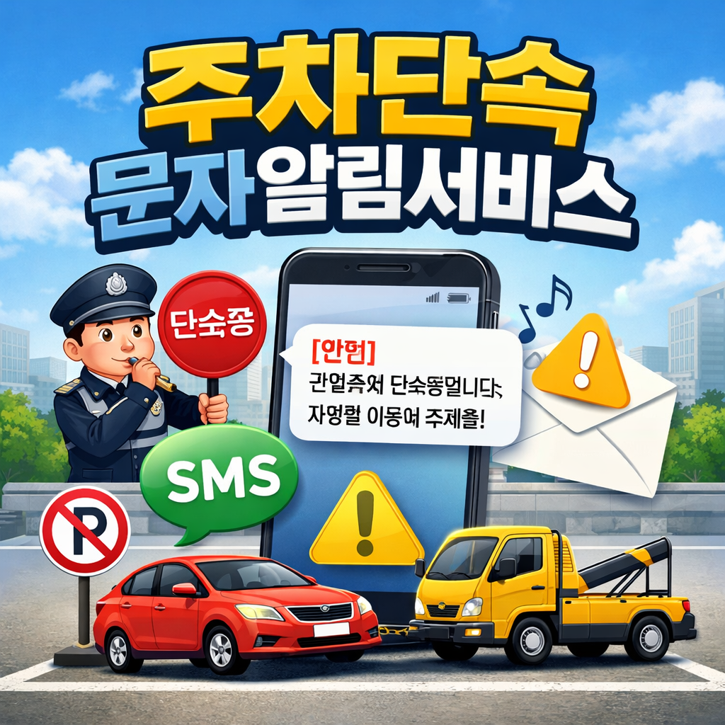 주차단속 문자알림서비스 신청
