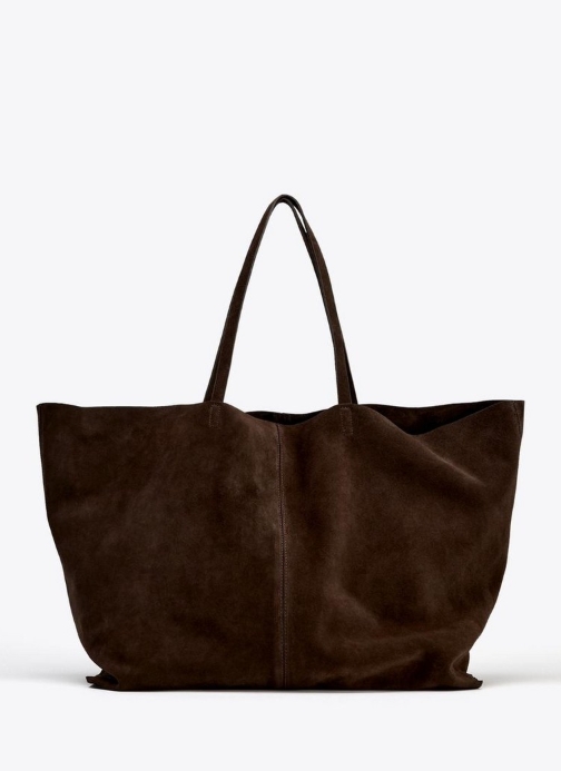 자라 스웨이드 가방