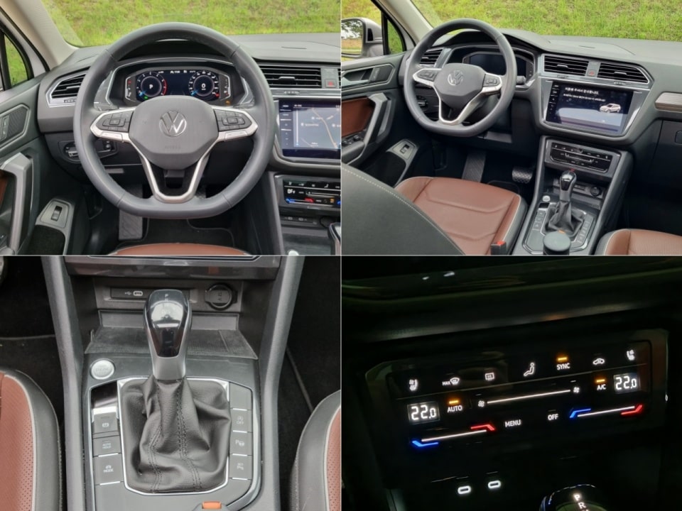 티구안 올스페이스 1열 주요 구성을 모았습니다.