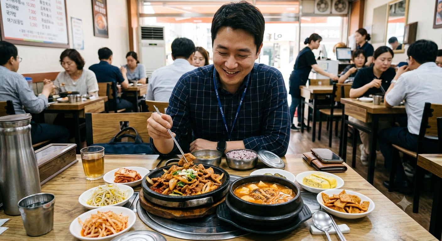 직장인 든든한 한끼