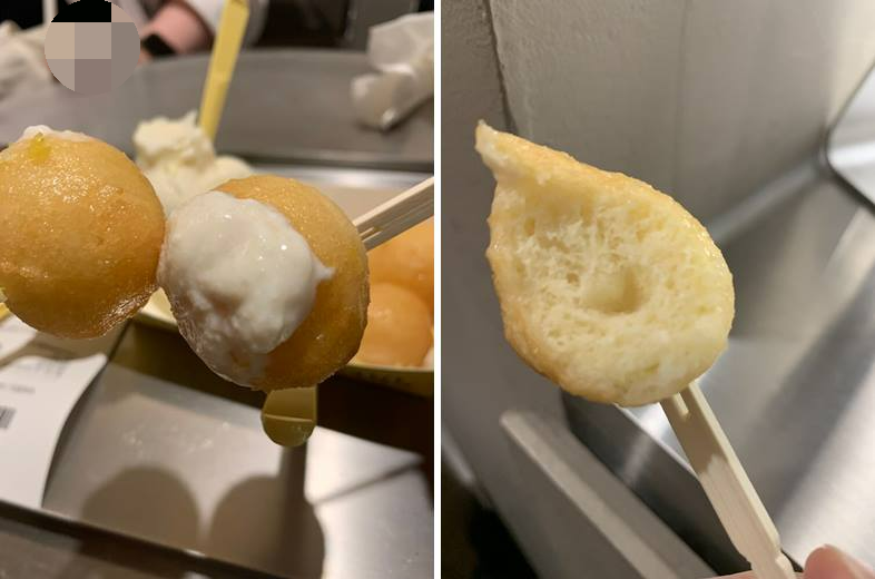 부드럽고 시원한 도넛