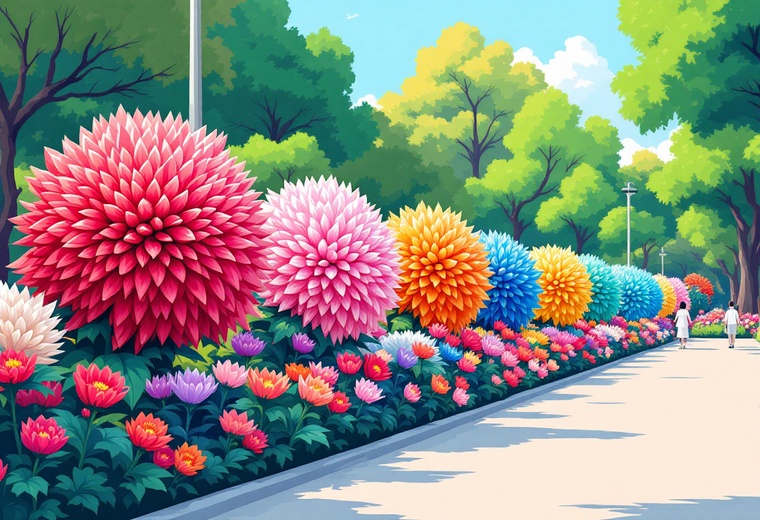 가을 꽃 축제
