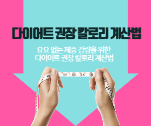 요요 없는 체중 감량을 위한 다이어트 권장 칼로리 계산법