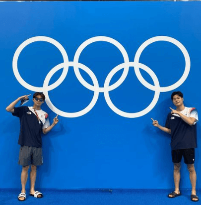 800m 김우민 금메달