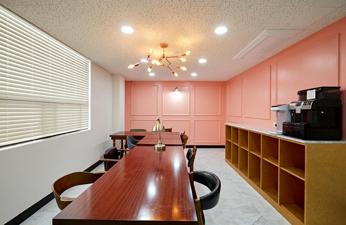 학원자유휴게실디자인